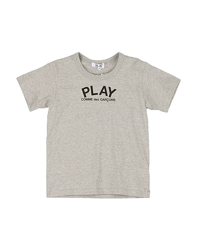COMME des GARÇONS PLAY T-shirt Grey 100% Cotton