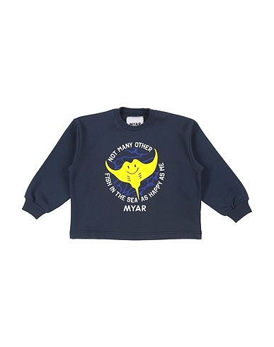 MYAR Felpa Blu notte 100% Cotone, Elastan