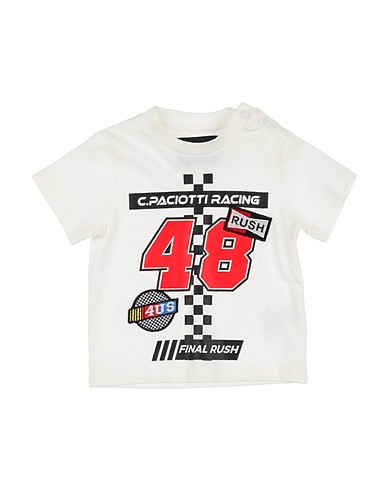 PACIOTTI 4US Ｔシャツ ホワイト コットン 100%