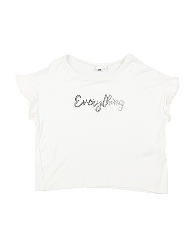 iDO T-shirt Off white 95% Viscose, 5% Elastane