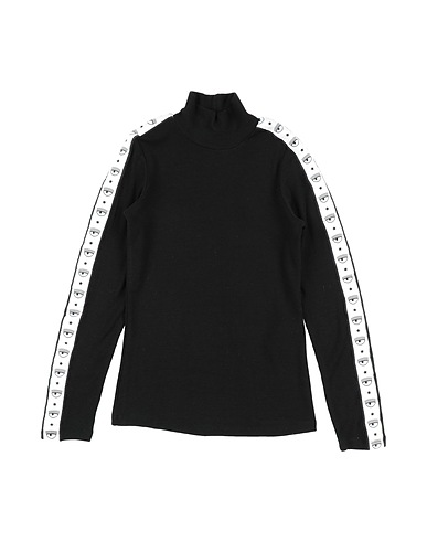 CHIARA FERRAGNI T-shirt Nero 96% Viscosa, 4% Elastan