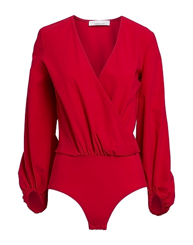 LIVIANA CONTI TOPS & TEES Burgundy 79% Polyamide, 21% Elastane