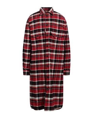 DSQUARED2 Coat Red 100% Cotton