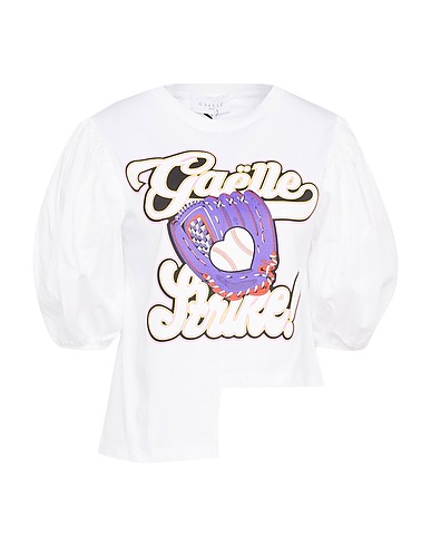 GAëLLE Paris Ｔシャツ ホワイト コットン 100%
