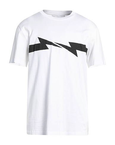 NEIL BARRETT T-shirt White 100% Cotton