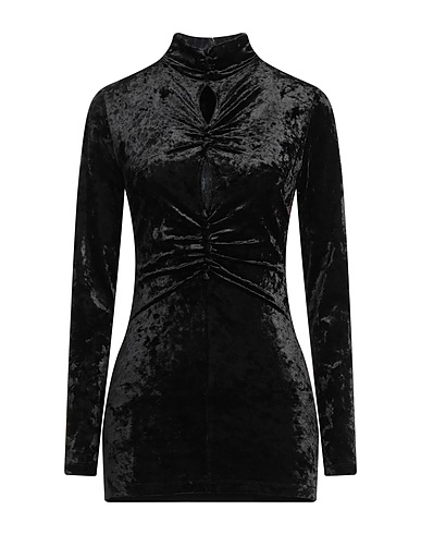 ISABEL MARANT トップス ブラック ポリエステル 93% / ポリウレタン 7%