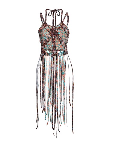 CHLOÉ Top Marrón 100% Seda