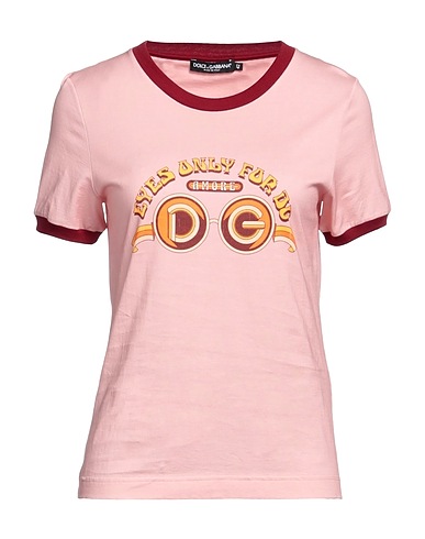 DOLCE&GABBANA T-shirt Blush 100% Cotton