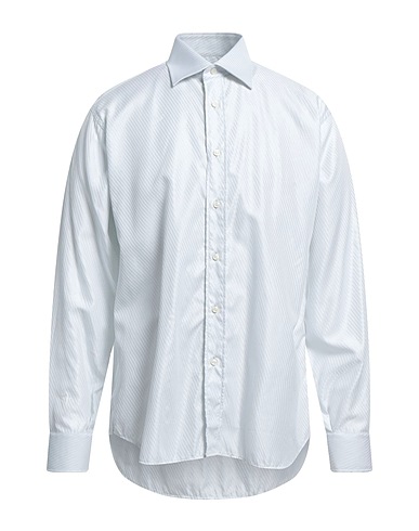 INGRAM Chemise à rayures Gris clair 60% Coton, 40% Viscose