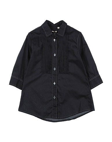 GRIFONI Camicie e bluse tinta unita Nero 100% Cotone