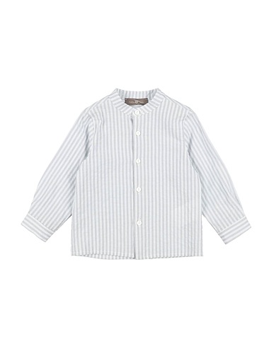 LITTLE BEAR Camicia fantasia Grigio chiaro 50% Cotone, 50% Poliestere