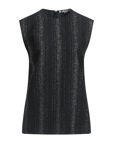 STELLA McCARTNEY Evening top Black 94% Wool, 6% Polyester