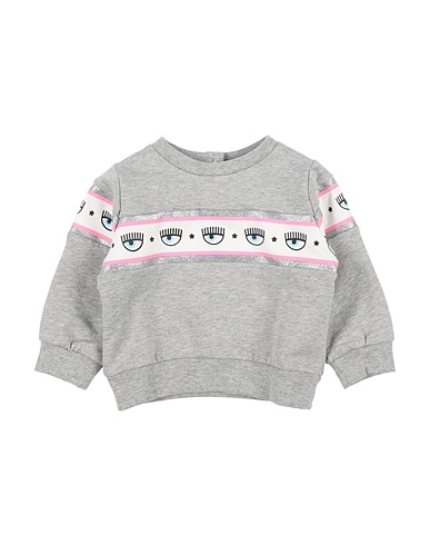 CHIARA FERRAGNI Felpa Grigio 95% Cotone, 5% Elastan