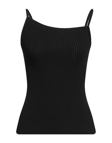 AGOLDE Top Nero 95% Cotone organico, 5% Elastan
