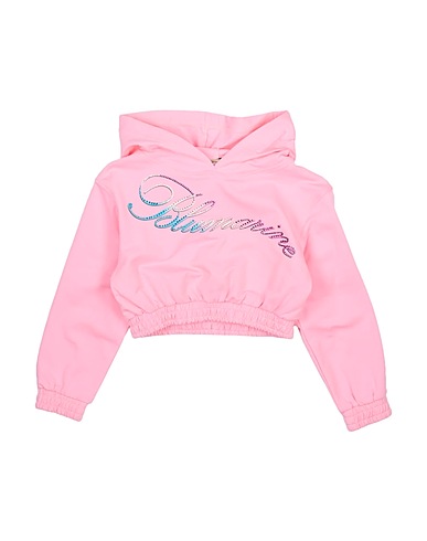 MISS BLUMARINE Sweatshirt Pink 95% Cotton, 5% Elastane
