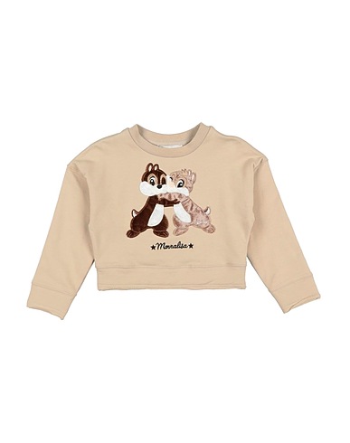MONNALISA Felpa Sabbia 95% Cotone, 5% Elastan