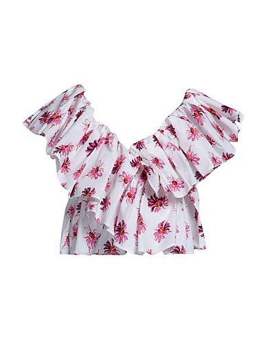 MSGM Top White 100% Cotton