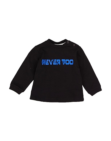 NEVER TOO T-shirt Black 90% Cotton, 10% Elastane