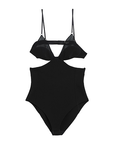 SAINT LAURENT TOPWEAR Black 96% Wool, 2% Elastane, 2% Polyester, Cotton, Other Fibres