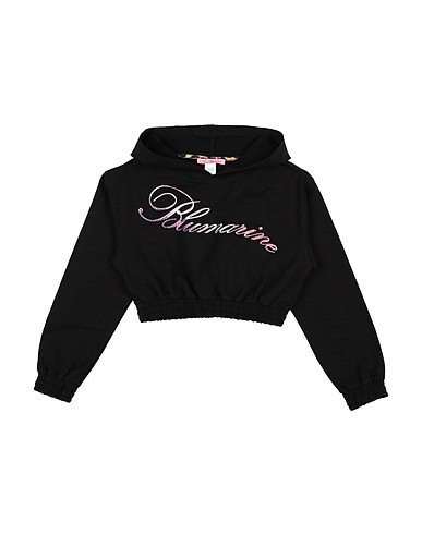 MISS BLUMARINE Felpa Nero 95% Cotone, 5% Elastan