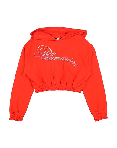 MISS BLUMARINE Felpa Rosso pomodoro 95% Cotone, 5% Elastan