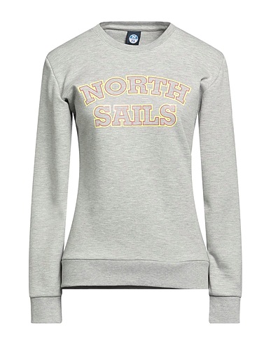 NORTH SAILS Sweatshirt Light grey 80% Cotton, 20% Polyester
