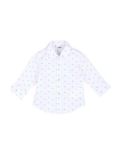iDO Patterned shirt White 69% Cotton, 27% Polyamide, 4% Elastane
