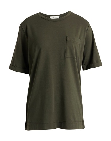 ALPHA STUDIO Basic T-shirt Military green 100% Cotton
