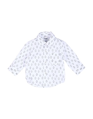iDO Patterned shirt White 69% Cotton, 27% Polyamide, 4% Elastane