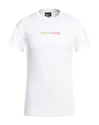 SNKRS HYPE T-shirt Bianco 100% Cotone