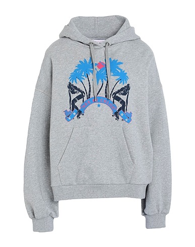 SEE BY CHLOÉ Hooded track jacket  Grey 100% Cotton