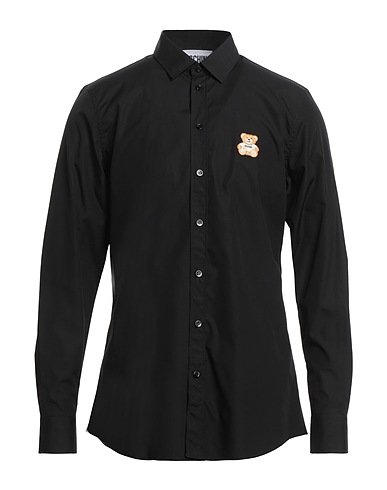 MOSCHINO Solid colour shirt COUTURE 100% Cotton