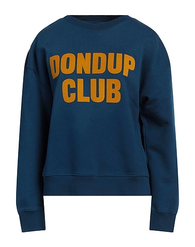 DONDUP Felpa Verde petrolio 100% Cotone