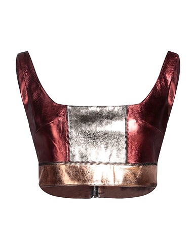 GLAMOROUS Top Bronze 50% Polyurethane, 50% Cotton