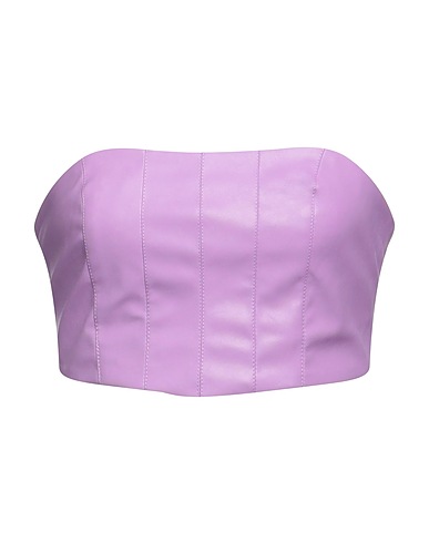 GLAMOROUS Top Lilac 50% Polyurethane, 50% Cotton