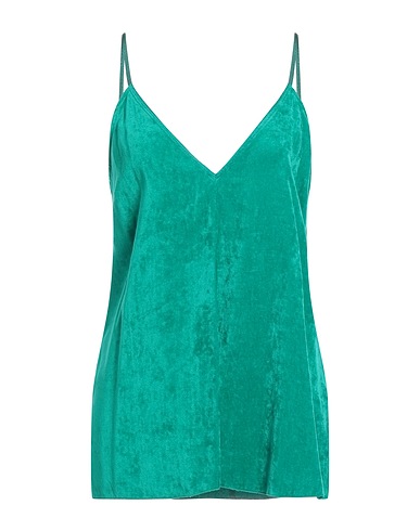 FORTE_FORTE Camisole Verde smeraldo 99% Viscosa, 1% Elastan
