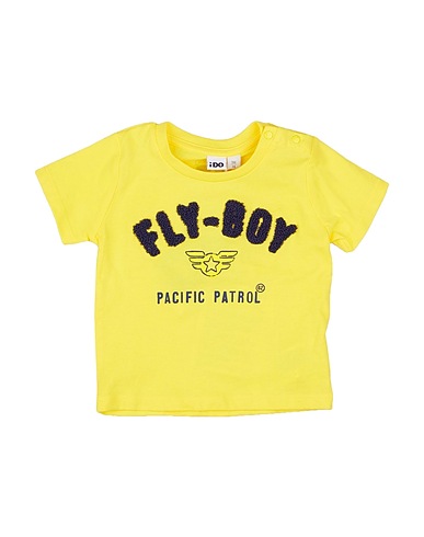 iDO Ｔシャツ イエロー コットン 100%