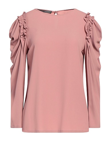 ALBERTA FERRETTI Top Antique rose 62% Acetate, 38% Silk
