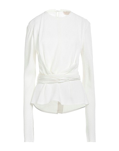 VANESSA COCCHIARO Top Off white 52% Acetate, 48% Viscose