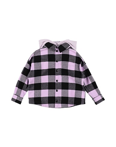 PALM ANGELS Patterned shirts & blouses Lilac 100% Cotton