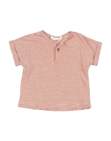 ZHOE & TOBIAH T-shirt Brown 54% Linen, 46% Cotton