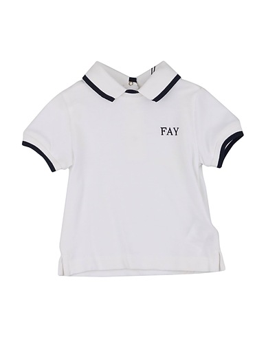 FAY Polo shirt White 100% Cotton