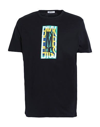 BIKKEMBERGS T-shirt Black 100% Cotton