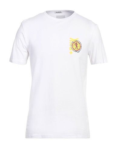 BIKKEMBERGS T-Shirt Weiß 95% Baumwolle, 5% Elastan