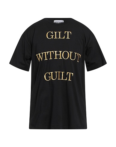 MOSCHINO T-shirt Black 100% Organic cotton