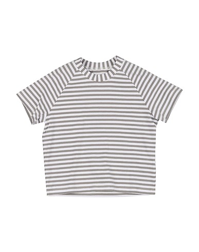 @MADILLY T-shirt Grigio 100% Cotone