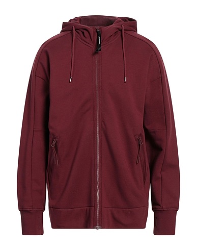 C.P. COMPANY Hoodie Bordeaux 100% Baumwolle
