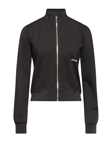 HINNOMINATE Sweatshirt Black 65% Viscose, 30% Polyamide, 5% Elastane