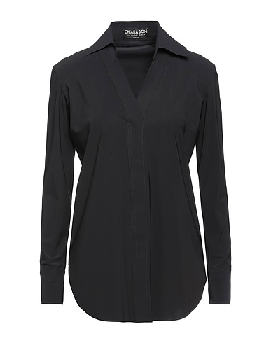 CHIARA BONI LA PETITE ROBE Top Black 72% Polyamide, 28% Elastane