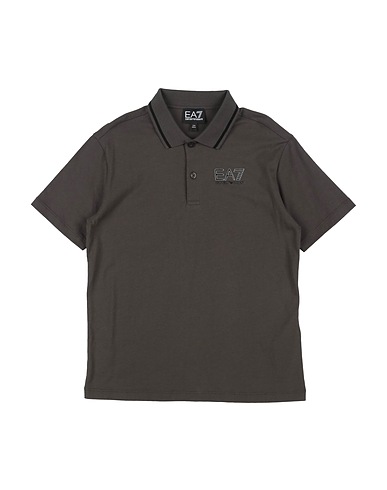 EA7 Polo Piombo 100% Cotone